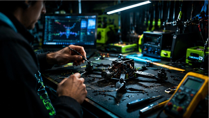Taller de reparación de drones DJI en Lugo